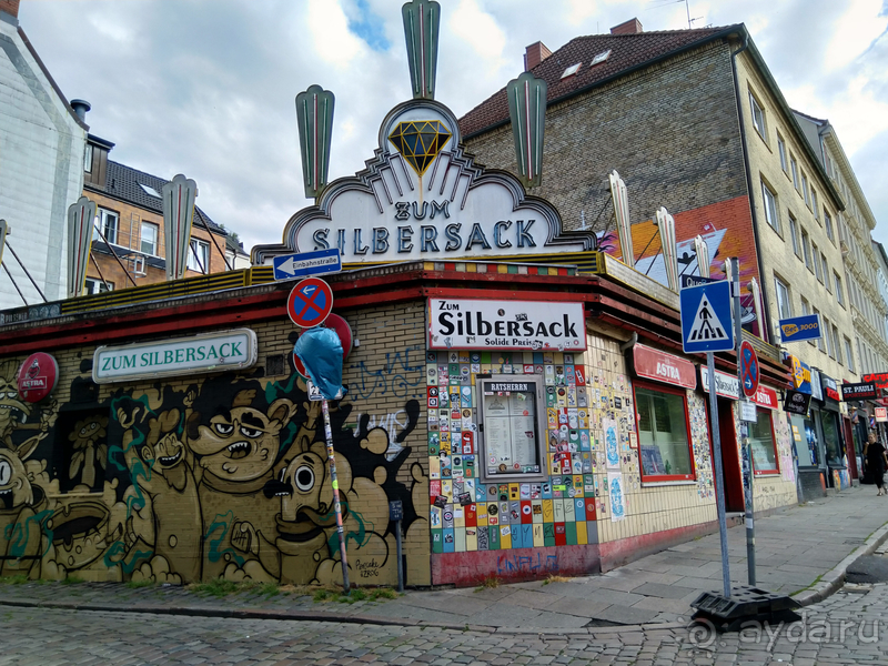 Германия. Гамбург - брутальный город. Часть II cухопутная, от центра к Репербану.