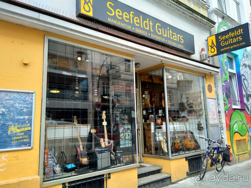 Германия. Гамбург - брутальный город. Часть II cухопутная, от центра к Репербану.