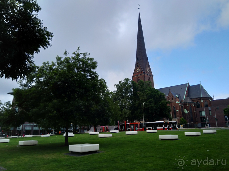 Германия. Гамбург - брутальный город. Часть II cухопутная, от центра к Репербану.