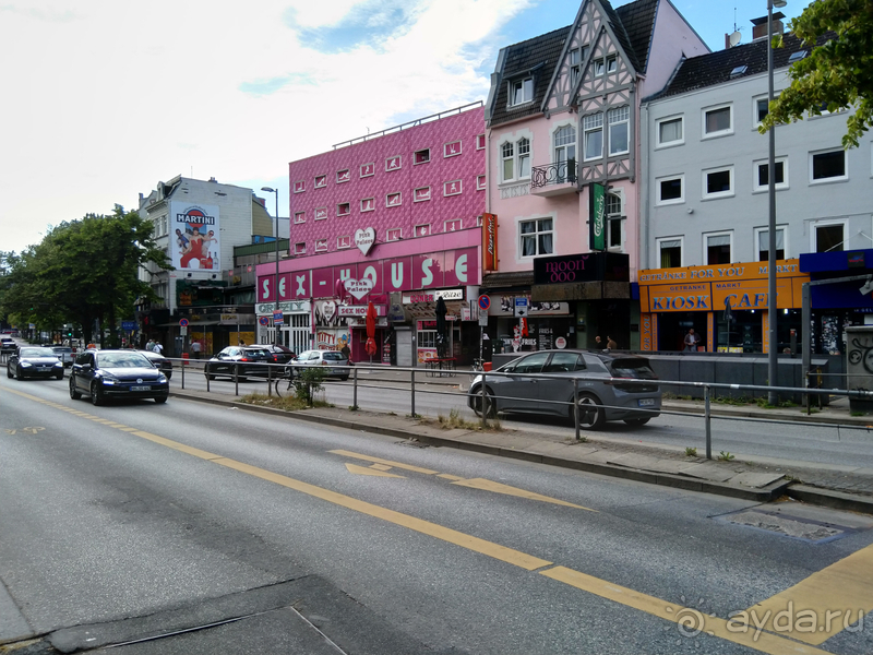 Германия. Гамбург - брутальный город. Часть II cухопутная, от центра к Репербану.