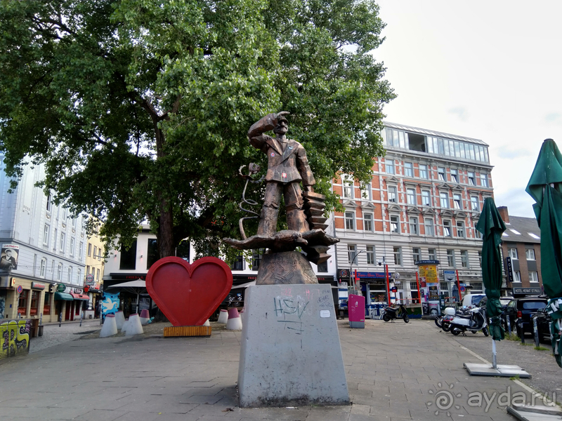 Германия. Гамбург - брутальный город. Часть II cухопутная, от центра к Репербану.