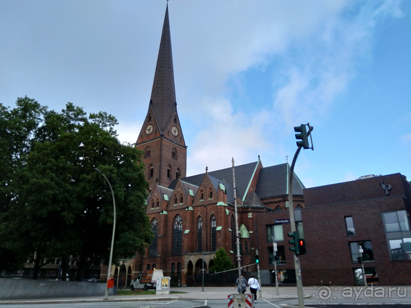 Германия. Гамбург - брутальный город. Часть II cухопутная, от центра к Репербану.