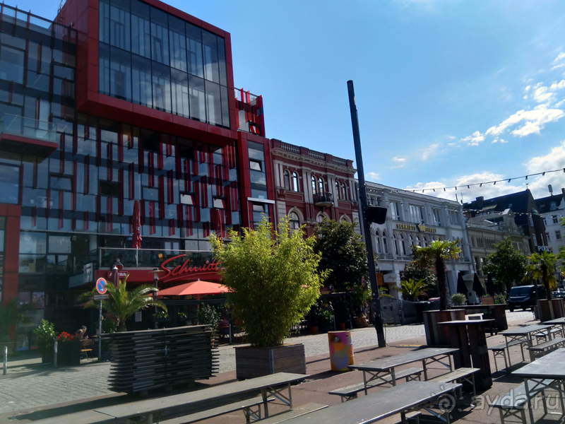 Германия. Гамбург - брутальный город. Часть II cухопутная, от центра к Репербану.