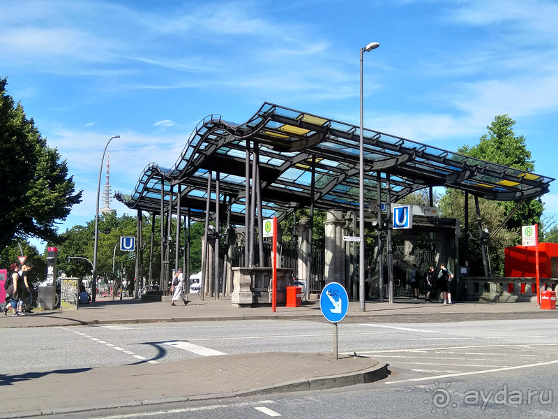 Германия. Гамбург - брутальный город. Часть II cухопутная, от центра к Репербану.