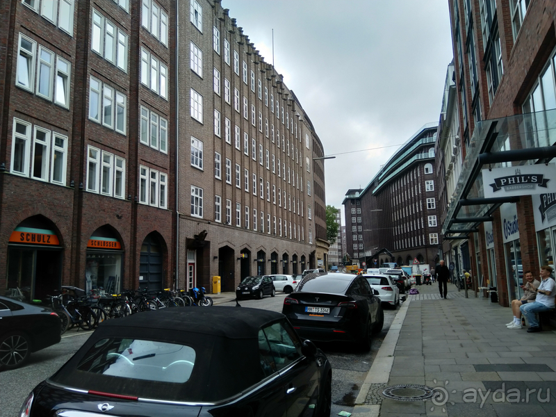 Германия. Гамбург - брутальный город. Часть II cухопутная, от центра к Репербану.