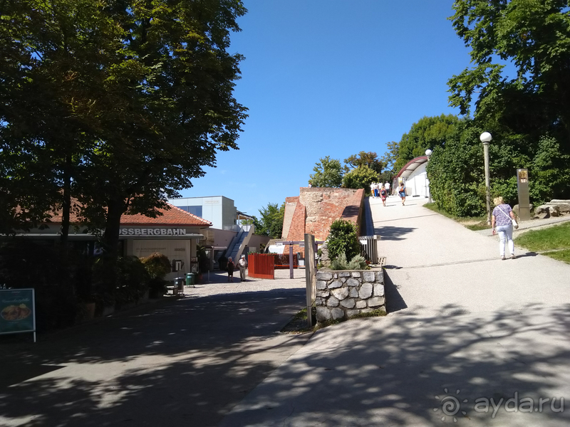 Штирия, Австрия. г.Грац -крепость Шлоссберг