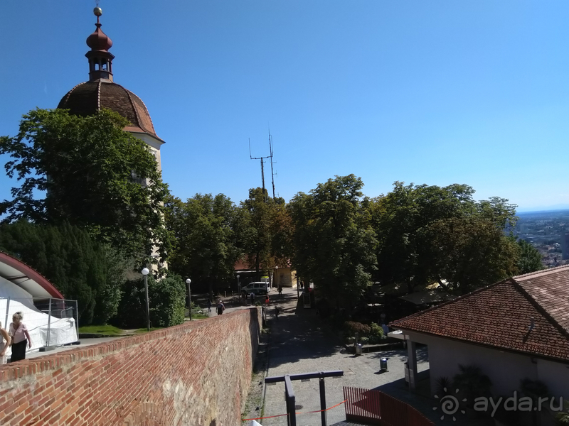 Штирия, Австрия. г.Грац -крепость Шлоссберг