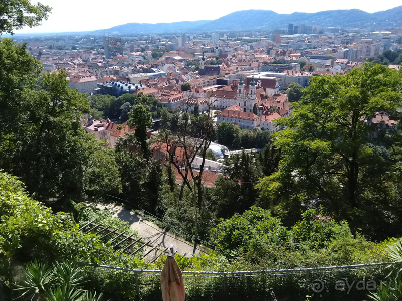 Штирия, Австрия. г.Грац -крепость Шлоссберг