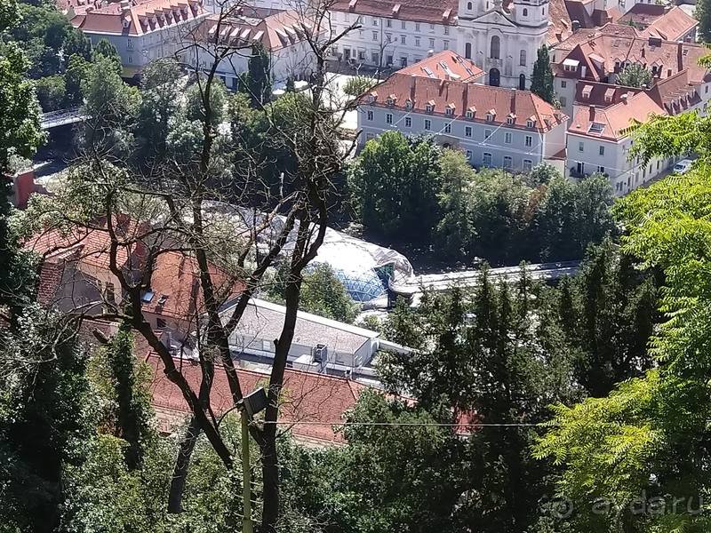 Штирия, Австрия. г.Грац -крепость Шлоссберг