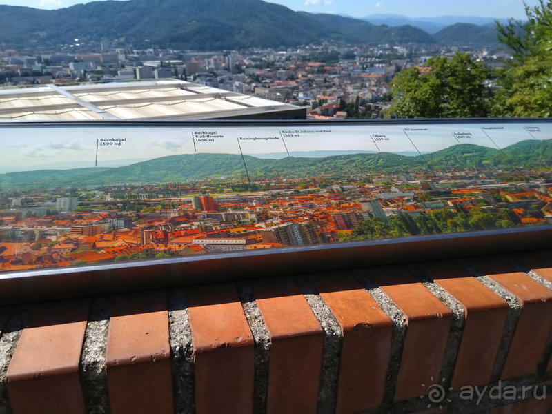 Штирия, Австрия. г.Грац -крепость Шлоссберг