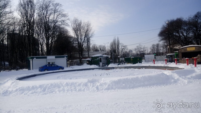 Киев, Ботанический сад. Весна-лето, осень-зима, а в середине Вечность! Зима.