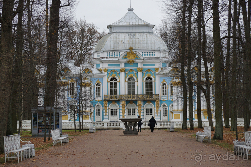 Санкт-Петербург, Россия.  Парк Царскосельского дворца.