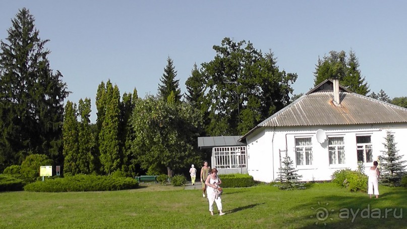 Парк Тростянец - зеленый памятник человеческому труду и природе.