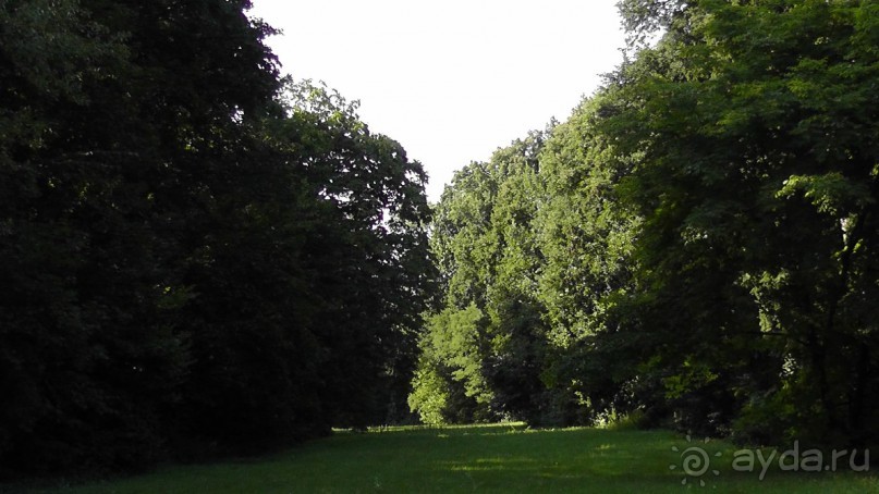 Парк Тростянец - зеленый памятник человеческому труду и природе.