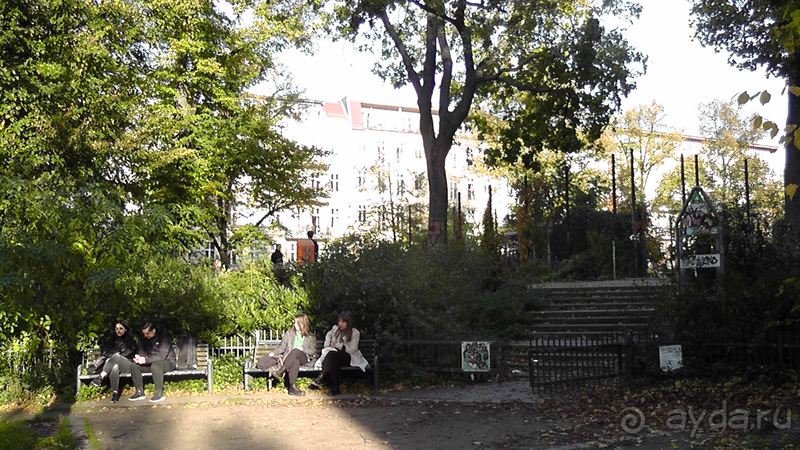 Берлин, Германия. Где живут сами берлинцы, район Пренцлауэерберг.