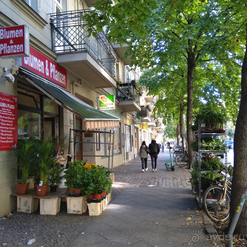 Берлин, Германия. Где живут сами берлинцы, район Пренцлауэерберг.