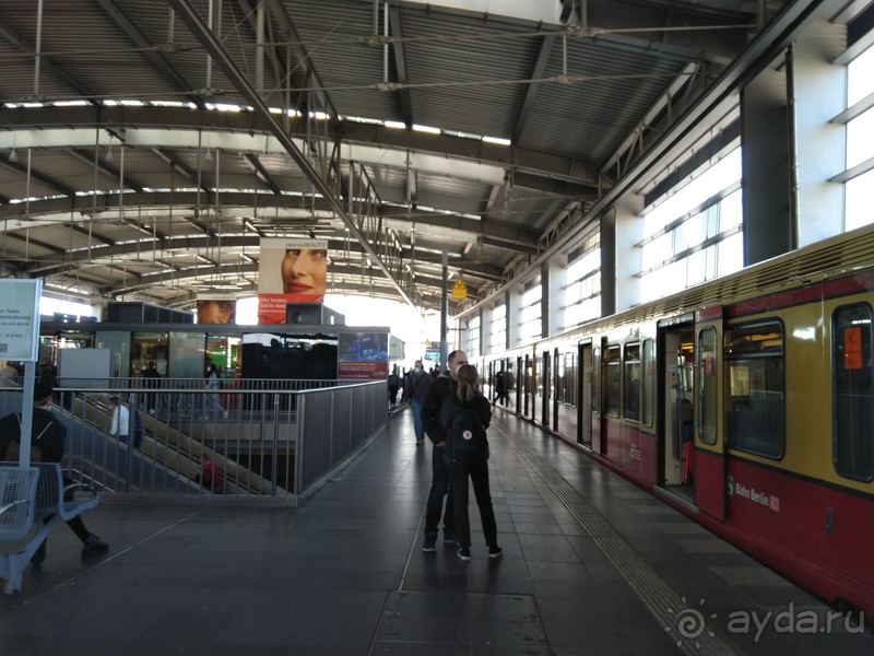  Берлин, Германия. Берлинское метро и транспорт.