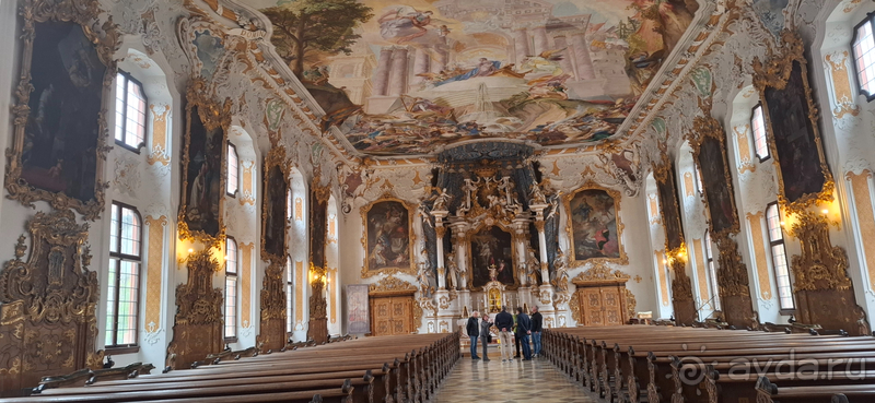 Альбом истории "Ингольштадт, Бавария. Исторический город-крепость над Дунаем, Азамкирхе."