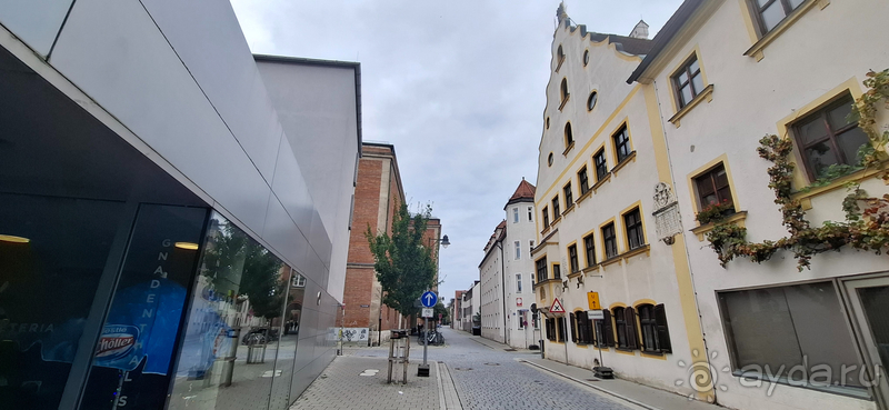 Альбом истории "Ингольштадт, Бавария. Исторический город-крепость над Дунаем, Азамкирхе."