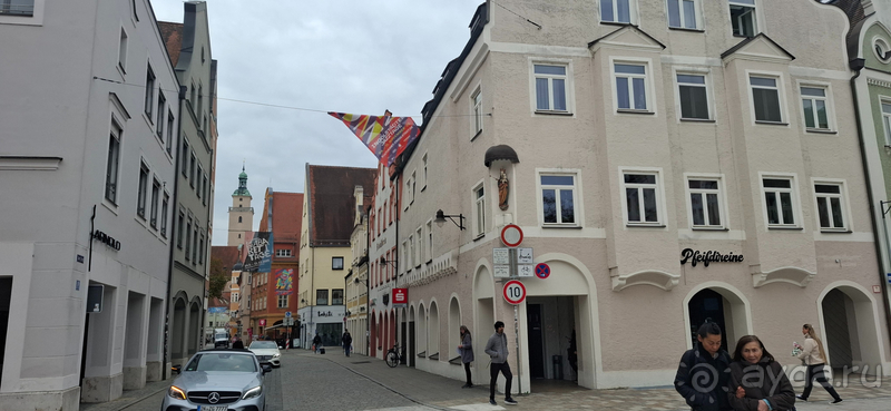 Альбом истории "Ингольштадт, Бавария. Исторический город-крепость над Дунаем, Азамкирхе."