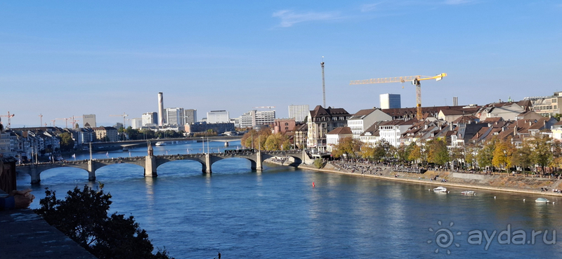 Альбом истории "Базель, Швейцария. «Не швейцарский» город, часть I."