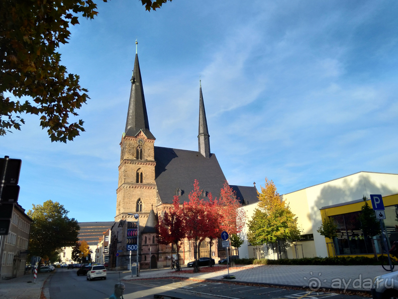 Саксония, Германия. Цвиккау - особый город Рудных гор.