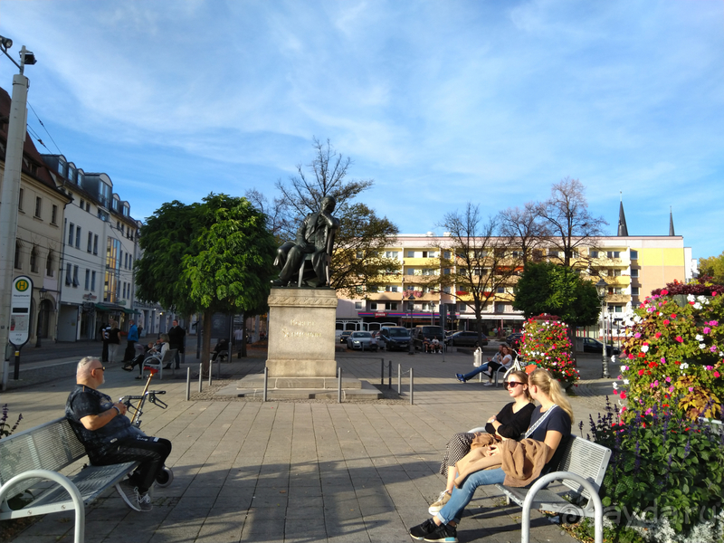 Саксония, Германия. Цвиккау - особый город Рудных гор.