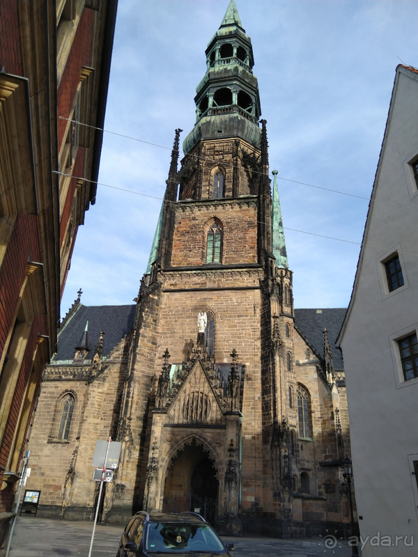 Саксония, Германия. Цвиккау - особый город Рудных гор.