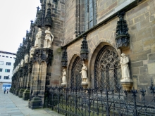 Саксония, Германия. Цвиккау - особый город Рудных гор.