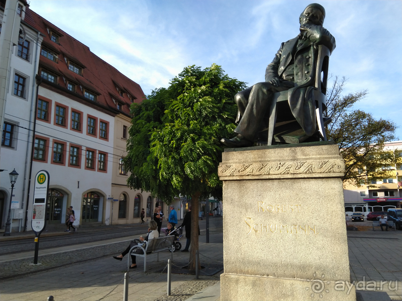 Саксония, Германия. Цвиккау - особый город Рудных гор.