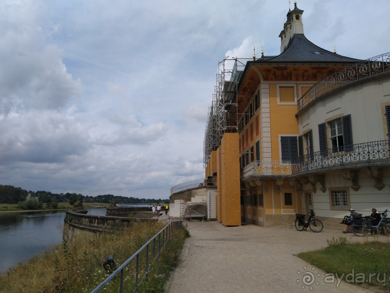 Дрезден, Германия. Замок Пильниц.