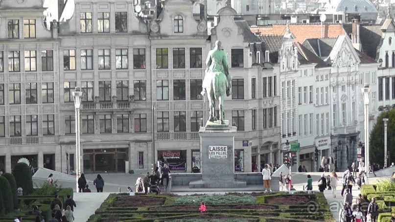 Брюссель, Бельгия. «Гулять, так гулять!». Еврогород с «чревом» - Верхний Город.