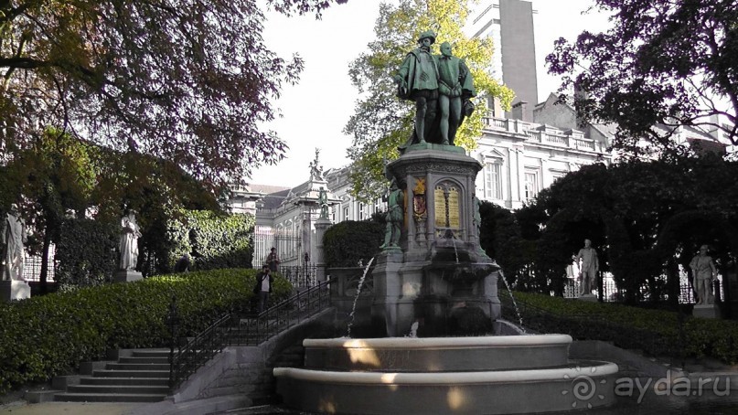 Брюссель, Бельгия. «Гулять, так гулять!». Еврогород с «чревом» - Верхний Город.