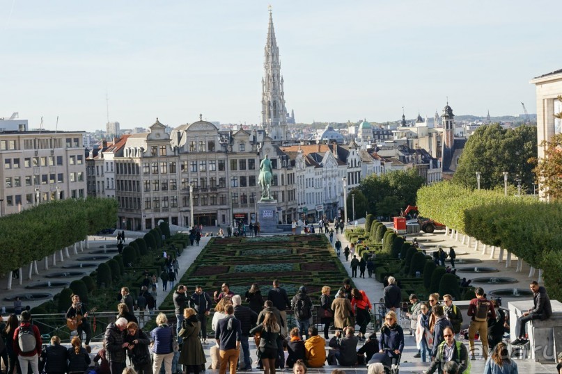 Брюссель, Бельгия. «Гулять, так гулять!». Еврогород с «чревом» - Верхний Город.