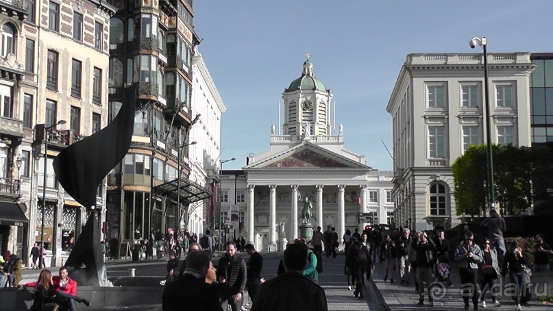 Брюссель, Бельгия. «Гулять, так гулять!». Еврогород с «чревом» - Верхний Город.