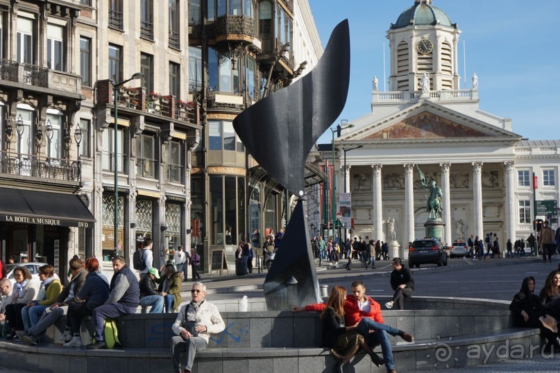 Брюссель, Бельгия. «Гулять, так гулять!». Еврогород с «чревом» - Верхний Город.