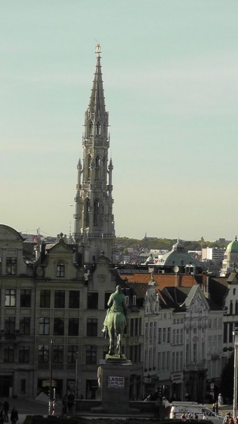 Брюссель, Бельгия. «Гулять, так гулять!». Еврогород с «чревом» - Верхний Город.