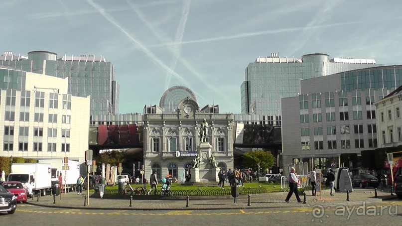 Брюссель, Бельгия. «Гулять, так гулять!». Еврогород с «чревом» - Верхний Город.