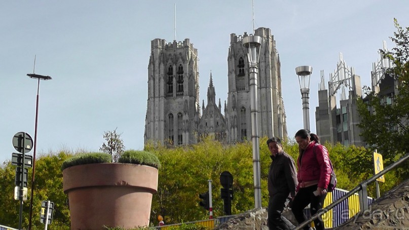 Брюссель, Бельгия. «Гулять, так гулять!». Еврогород с «чревом» - Верхний Город.