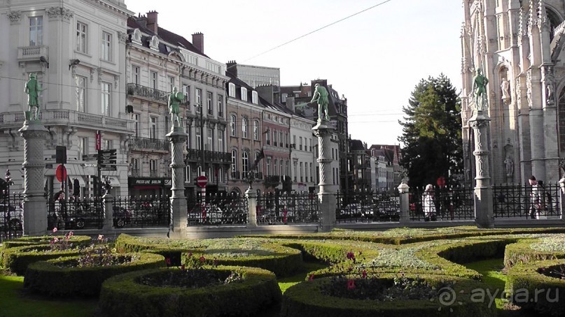 Брюссель, Бельгия. «Гулять, так гулять!». Еврогород с «чревом» - Верхний Город.