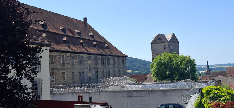 Альбом истории "Кронах, Бавария. Верхний город под крепостью."