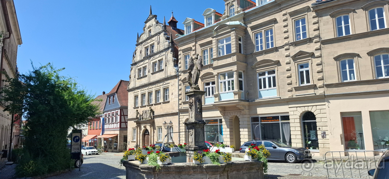 Альбом истории "Кронах, Бавария. Верхний город под крепостью."