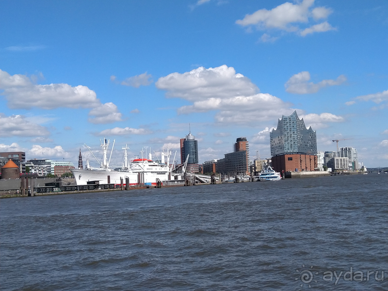 Германия. Гамбург - брутальный город. Часть III, водная.