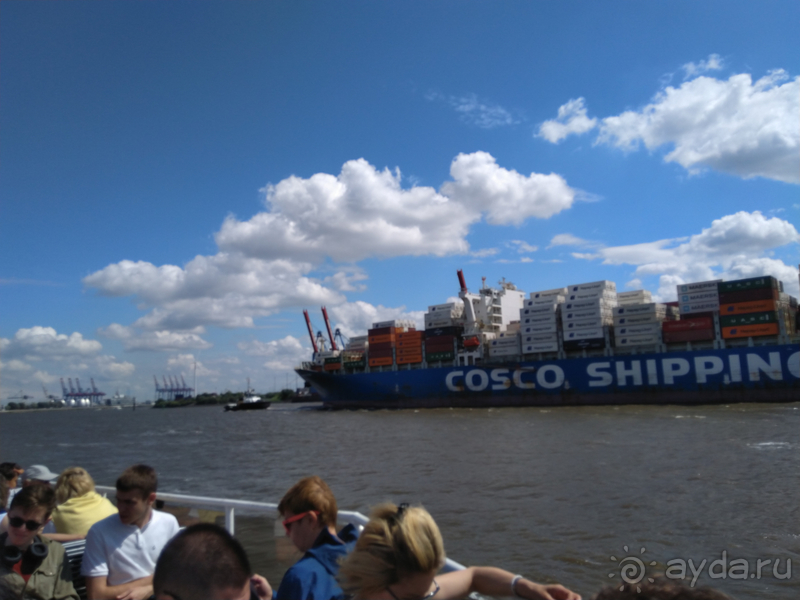 Германия. Гамбург - брутальный город. Часть III, водная.