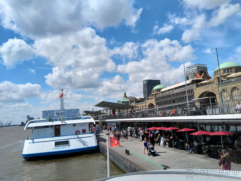 Германия. Гамбург - брутальный город. Часть III, водная.