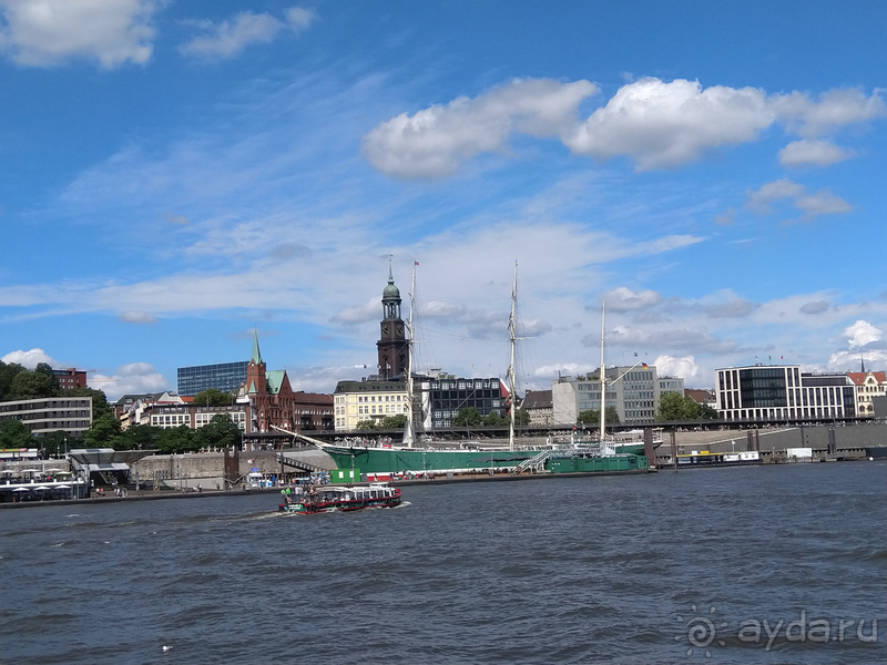 Германия. Гамбург - брутальный город. Часть III, водная.