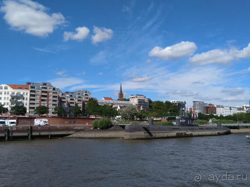 Германия. Гамбург - брутальный город. Часть III, водная.