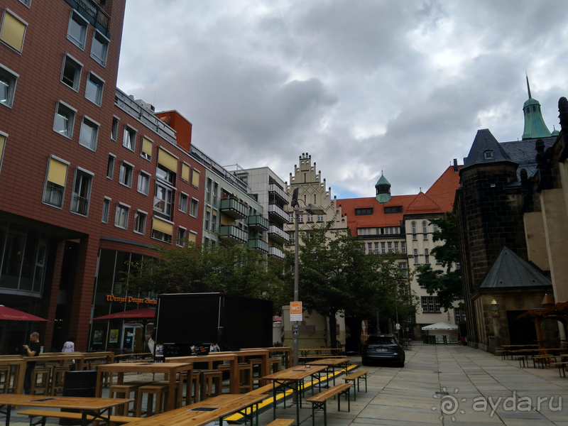 Саксония, Германия. Город Хэмниц, он же -«Саксонский Каменец», он же Карл-Маркс-Штадт.