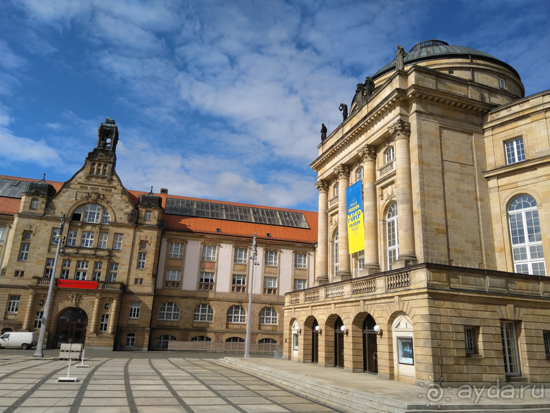 Саксония, Германия. Город Хэмниц, он же -«Саксонский Каменец», он же Карл-Маркс-Штадт.