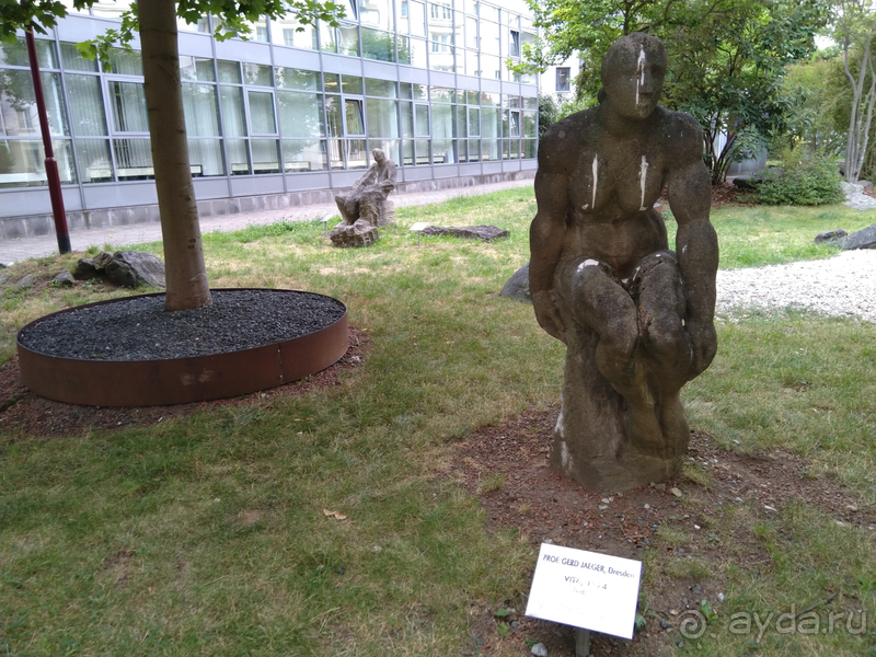 Саксония, Германия. Город Хэмниц, он же -«Саксонский Каменец», он же Карл-Маркс-Штадт.